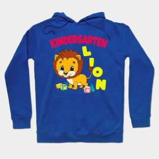 Kindergarten Lion Boys Gift Hoodie